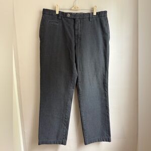 Berwich Italy 100% Pure Wool Dress Pants Gray Micro Dot EU 52 US 36